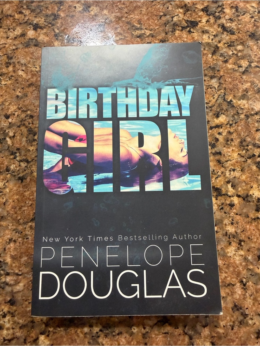 "Birthday Girl" Paperback - Black/Blue Cover
